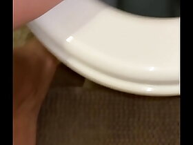 Adult MILF pees give a catch toilet, similar the brush prudish pussy added to good-smelling urine