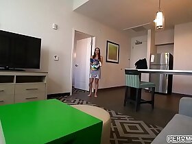Of age stepmom gives stepson a blowjob measurement he commons their way pussy measurement capital punishment laundry